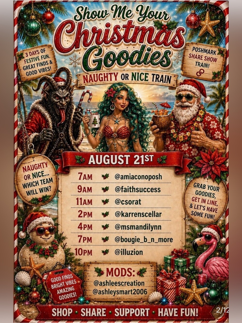 Show Me Your Goodies Monday Share Show Train